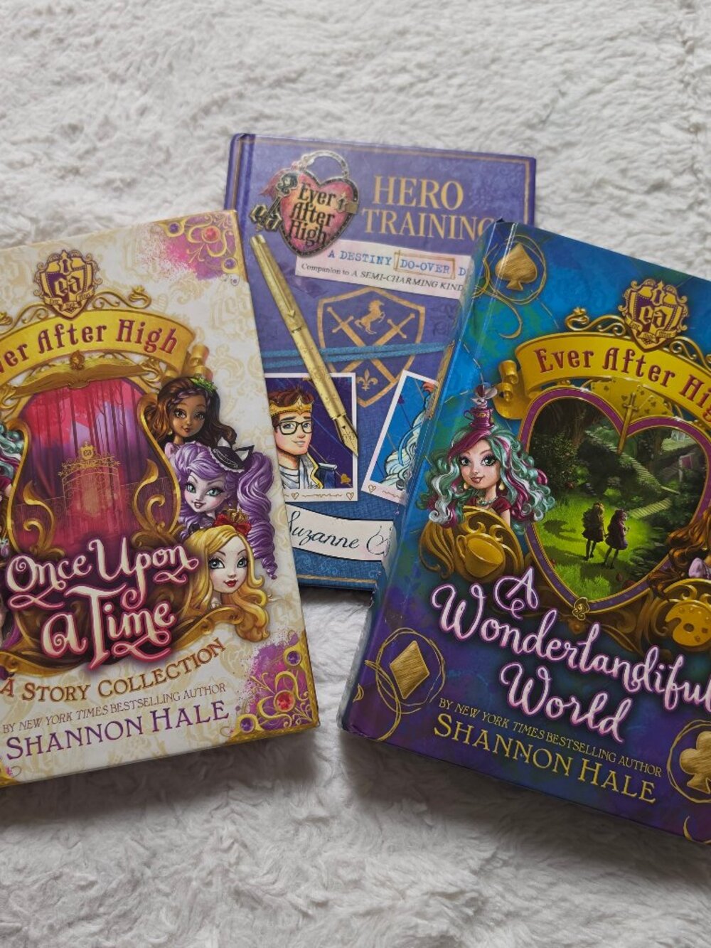 Ever After High Hardcover Book Bundle Hero Training Once Upon a Time